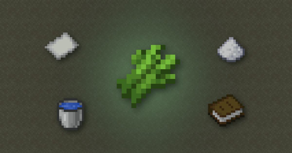 Sugar cane surrounded by paper, sugar, a water bucket and a book on sand